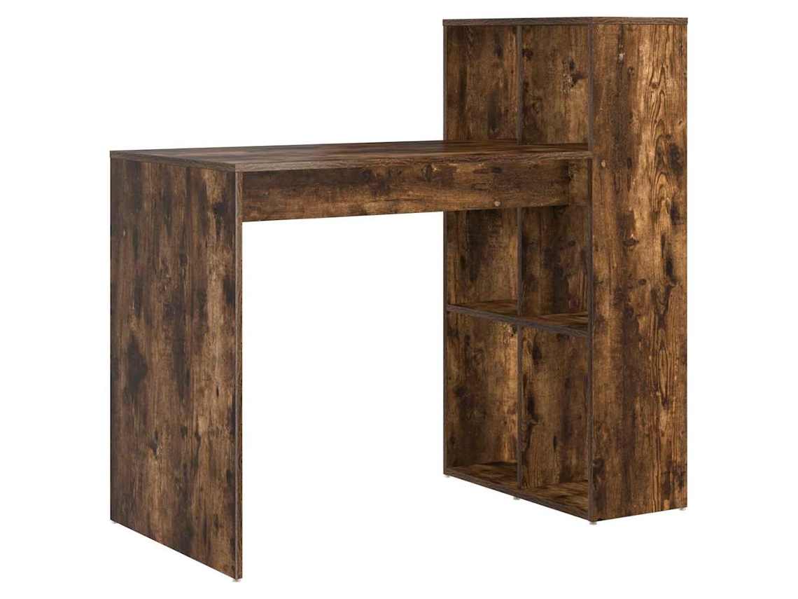 Escritorio | Escritorio secreter de roble ahumado, 108 x 55 x 103,5 cm, madera procesada.
