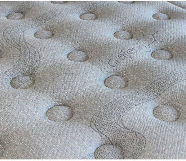 Tanuk Viscografeno Platinum con muelles ensacados 135x200cm 135x200