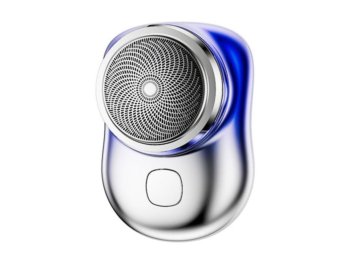 Mini Afeitadora Eléctrica Portátil, Recargable Por Usb, Lavable Para Todo El Cuerpo, 1 Unidad Azul