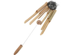 Campanillas De Viento Japonesas De Bambú Para Decoración De Patios Exteriores (accesorios Para Bricolaje)