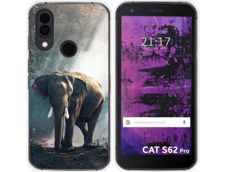 Carcasa CAT S62 Pro TUMUNDOSMARTPHONE Elefante Multicolor