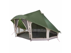 Tienda tipi familiar con techo verde 508 x 470 x 300 cm