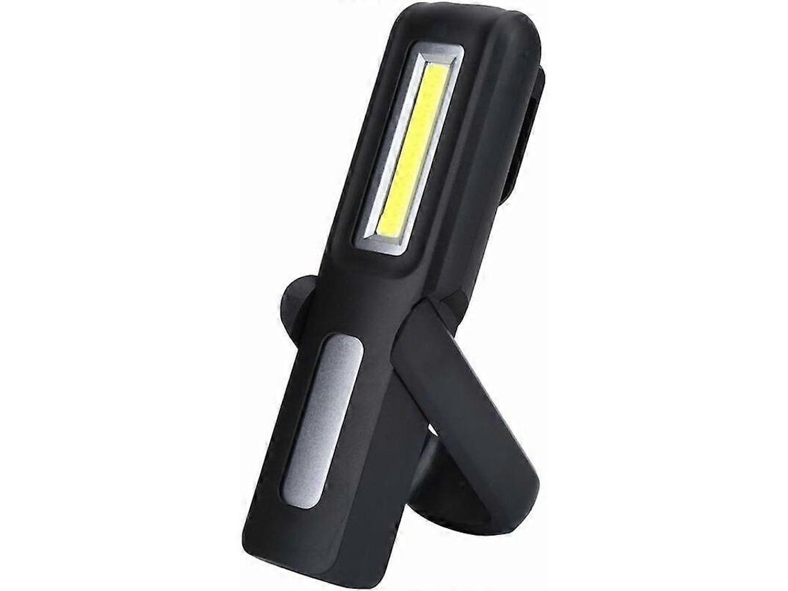 Linterna Cob Led Recargable Usb Con Gancho Y Imán Para Reparación Coche Camping Emergencia