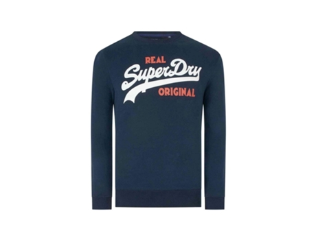 Sudadera SUPERDRY (S - Azul)