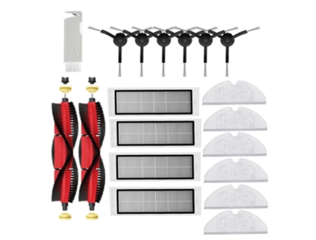 Accesorios para aspiradora robótica Xiaomi Roborock S5 S6 Max Pure S60 S65 S5 (cepillo lateral, fregona con filtro Hepa)