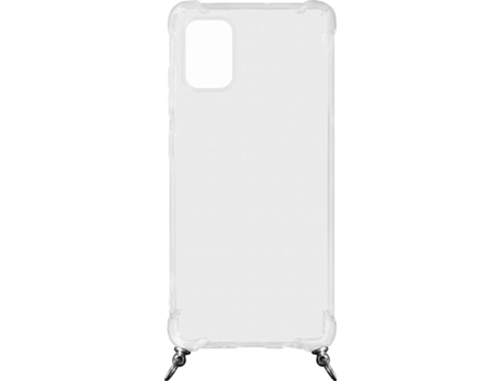 Carcasa Samsung Galaxy A51 AVIZAR Anillo Personalizable con Bisutería Transparente