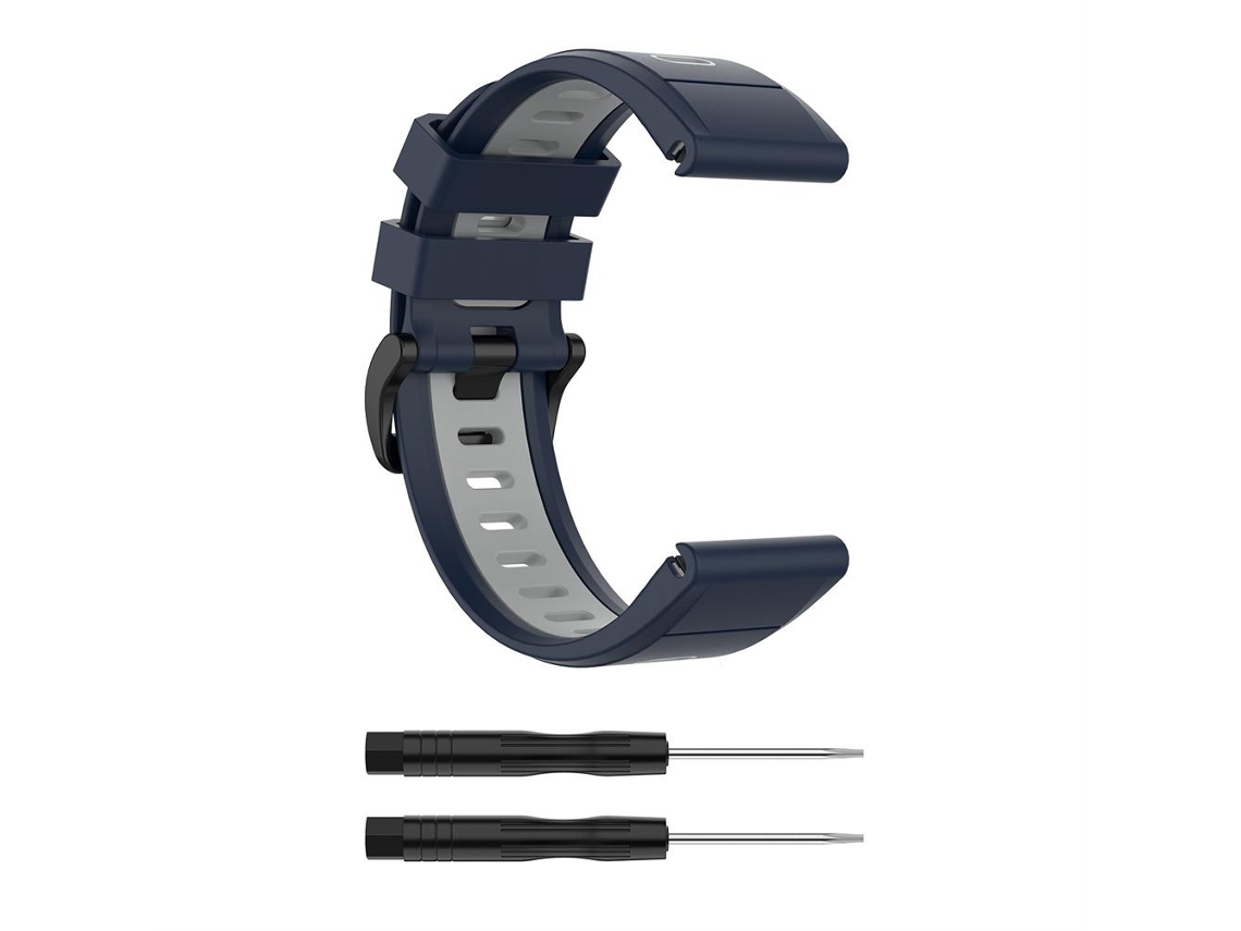 Pulseira De Substituição De Silicone 26mm Para Garmin Fenix 7x 6x Pro 5x 3 D2 Bravo Descent Mk1 Mk2i Tactix Delta Coros Vertix2 Enduro