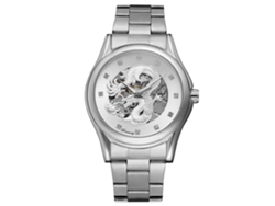 Reloj Mecánico Automático Hollow Dragón Hombre Forsining (dial Plata Correa Plata)