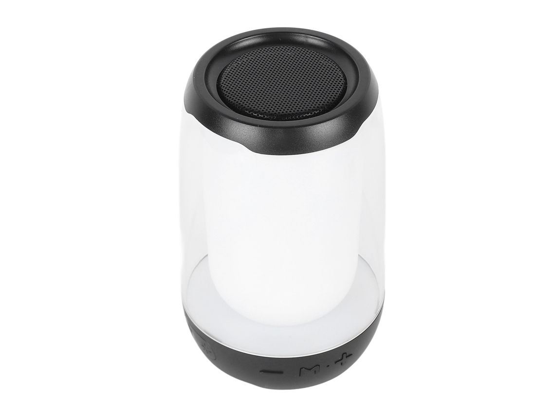 Altavoz Bluetooth Portátil Con Subwoofer, Luz Ambiental Y Conexión Inalámbrica Para Uso Doméstico Y En Exteriores.