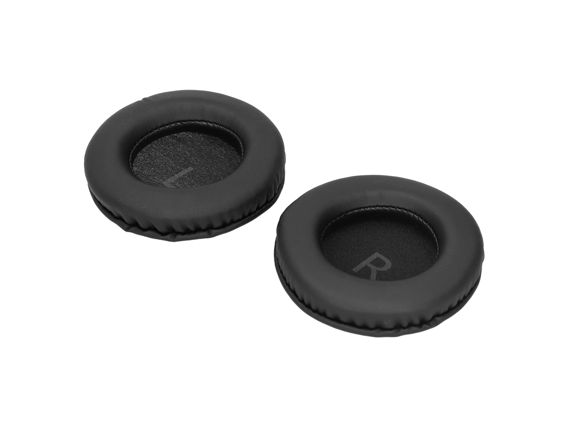 Almohadillas De Repuesto Para Auriculares Redondos Universales De 105 Mm, De Piel Sintética Con Señal Lr.