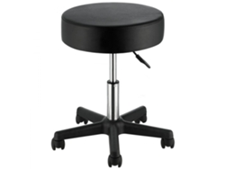 Banco Giratorio Ajustable con Ruedas y Capacidad de 181 kg Tekmaquinas