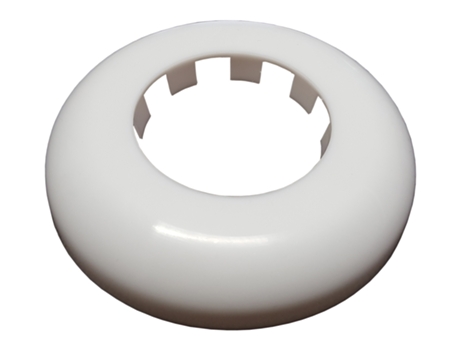 Colar Roseta Blanco para Cubrir Orificios de Tubo, Cubrir Espacios Ocultos Diámetro 50mm
