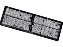 Teclas Retroiluminadas Con Textura De Carbono, Perfil Original, Teclados Mecánicos Impresos.