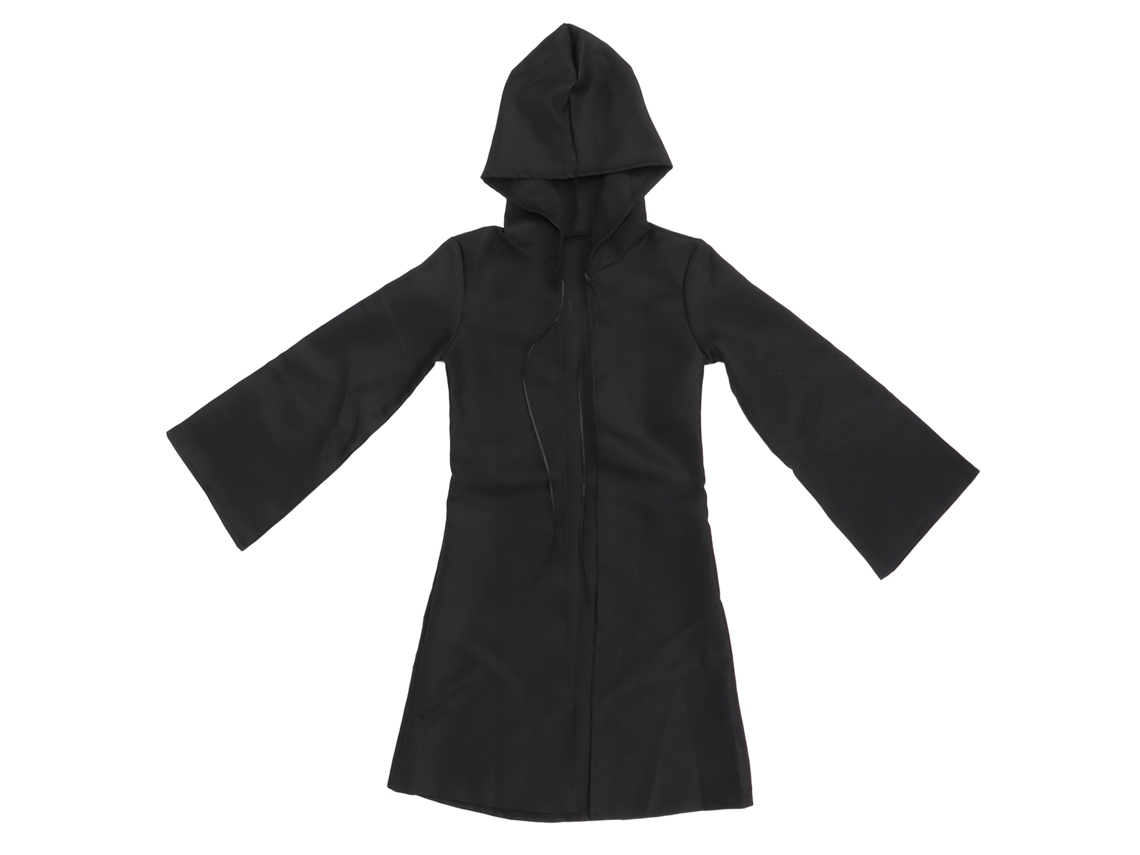 RNEMITERY Capa con capucha para hombre y mujer, elegante disfraz de cosplay con capa larga con capucha, túnica unisex de inspiración gótica para fiestas de másc