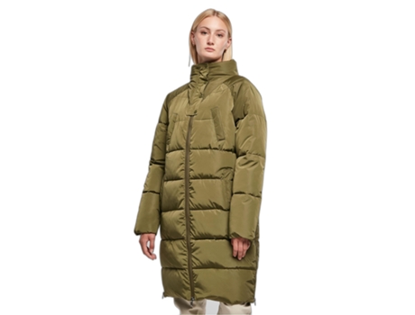 Abrigo para Mujer URBAN CLASSICS (M - Verde)