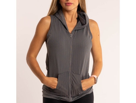 Chaleco para Mujer FORZA FITNESS Gris para Fitness (Talla Unica)