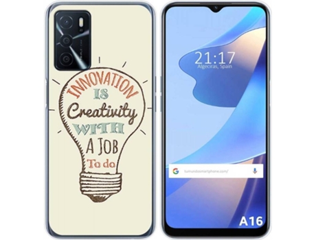 Carcasa Oppo A16 / A16s TUMUNDOSMARTPHONE Creativity Multicolor