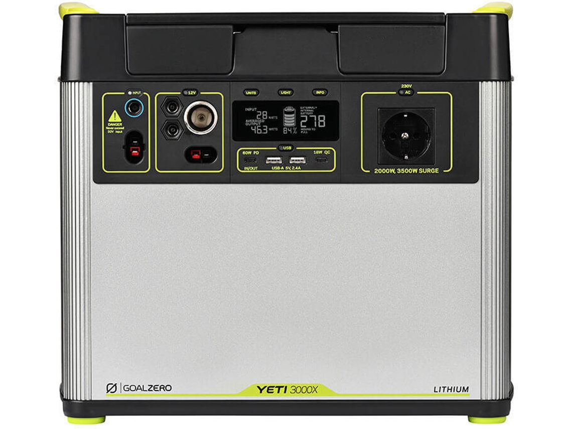 POWERSTATION GOAL ZERO YETI 3000X