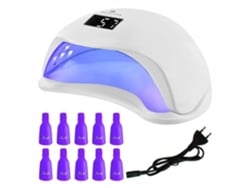 Lámpara Uv De 48 W Para Técnicos De Uñas: Secado Rápido, Silenciosa, Ideal Para Principiantes.