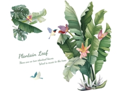1 Lámina De Pegatinas Decorativas Removibles Para Pared Con Fondo Adhesivo