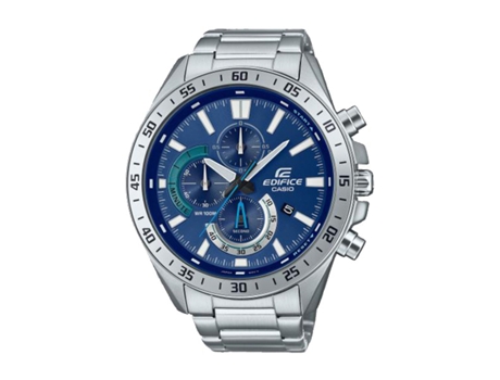 Reloj CASIO EDIFICE Hombre (Acero - Plateado)