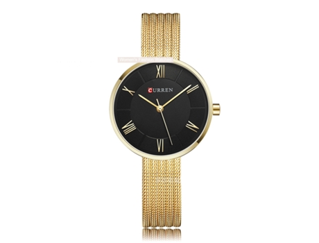 Relojes de Moda para Mujer Reloj Impermeable de Cuarzo con Correa de Acero Inoxidable para Mujer-Color 1 LUUCOZK