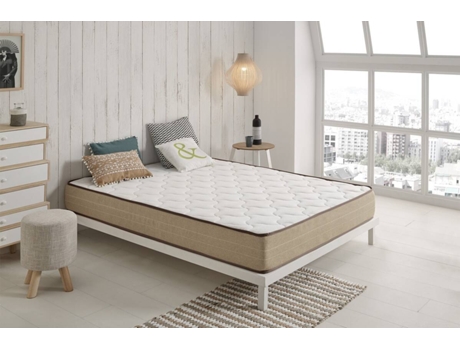Colchón MOONIA Bamboo Eco Fresh Viscoelástico (90x190 cm - Altura: 21 cm)