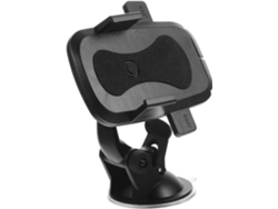 Soporte Para Teléfono De Coche, Parabrisas, Salpicadero, Gps, Smartphone, Negro