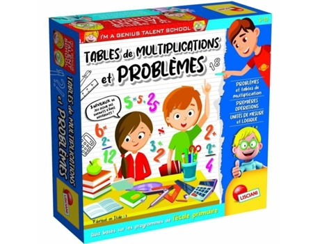 Juego Educativo LISCIANI GIOCHI Multiplications et problèmes