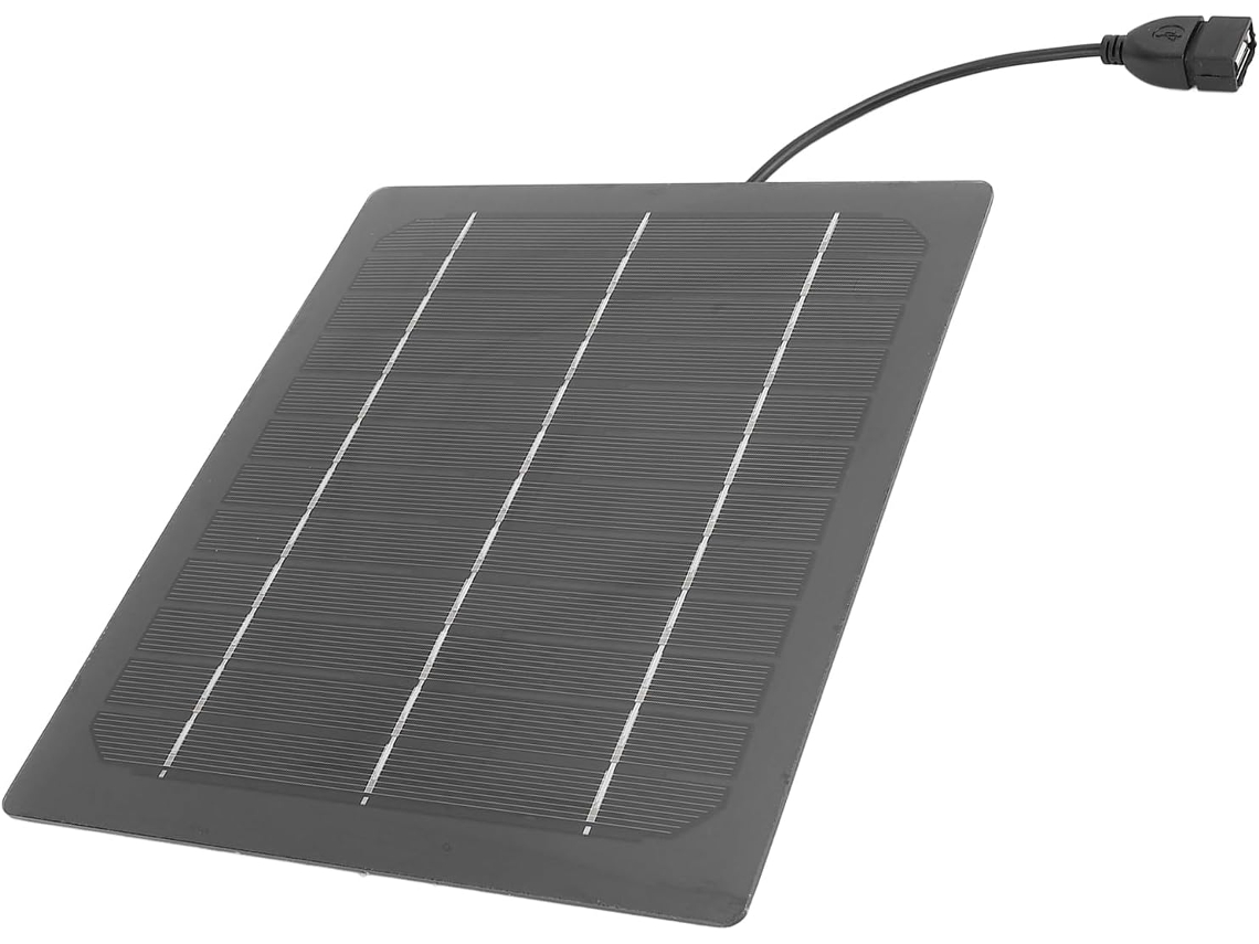 Cargador De Panel Solar Monocristalino Pequeño De Alta Eficiencia De 7 W Para