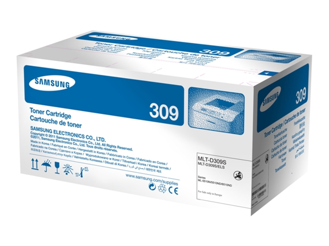 Tóner Original SAMSUNG MLT-D309S Negro compatible con ML-5510ND/ML-6510ND/ML-5515ND/ML-6515ND