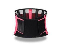 Cinturón Deportivo De Entrenamiento De Cintura Con Soporte Lumbar Transpirable Y Compresión.