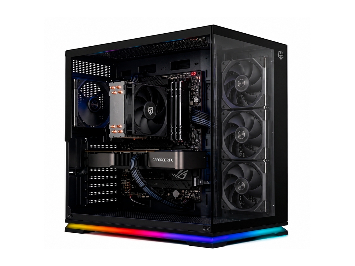 Neo-pc Gaming Hummer Galaxy Negra (intel I7 14700kf - 32gb Ram Ddr4 - 1tb Ssd - Rtx 5060 - Windows 11)