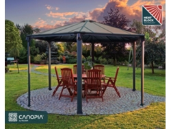 CANOPIA Mónaco Cenador Aluminio 3,6X4 m