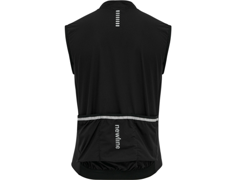Chaleco para Hombre NEWLINE Core Negro para Ciclismo (Talla:S)