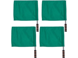 4 Banderas De Árbitro De Acero Inoxidable Con Asa