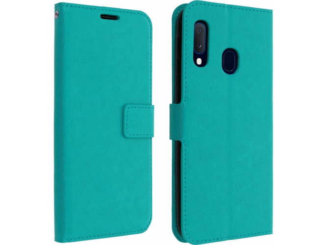 Funda Samsung Galaxy A20e AVIZAR Wallet Azul