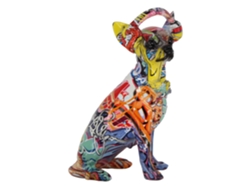 Figura Decorativa DRW (Resina - Multicolor)