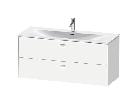 Mueble DURAVIT Brioso bajo lavabo montado en la pared 122,0 x 47,9 cm 2 cajones incl. recorte de sifón y delantal para lavabo Viu 234412