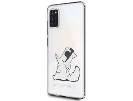 Carcasa Samsung Galaxy A41 KARL LAGERFELD Transparente