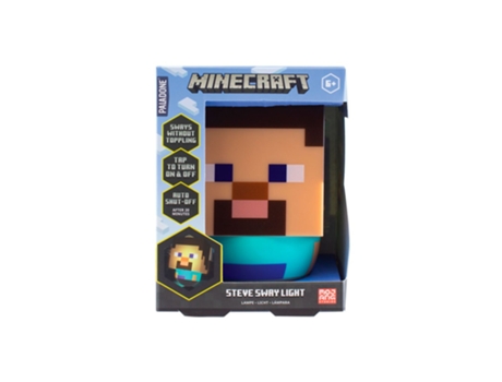 Luz Oscilante Steve Douradominecraft