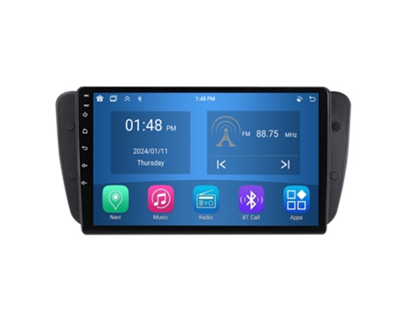 Autoradio 4GB RAM64GB ROM ROVERONE para Seat Ibiza 6J IV 4 2008 - 2015 CarPlay Android Coche Radio Bluetooth Navegación