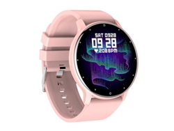 Reloj inteligente con monitor de actividad física, resistente al agua, con frecuencia cardíaca, sueño y descanso, Yizhood (rosa)