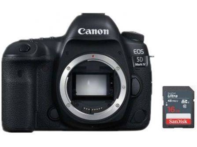 Kit Cámara CANON EOS 5D IV + SanDisk 64 GB (Full-Frame)