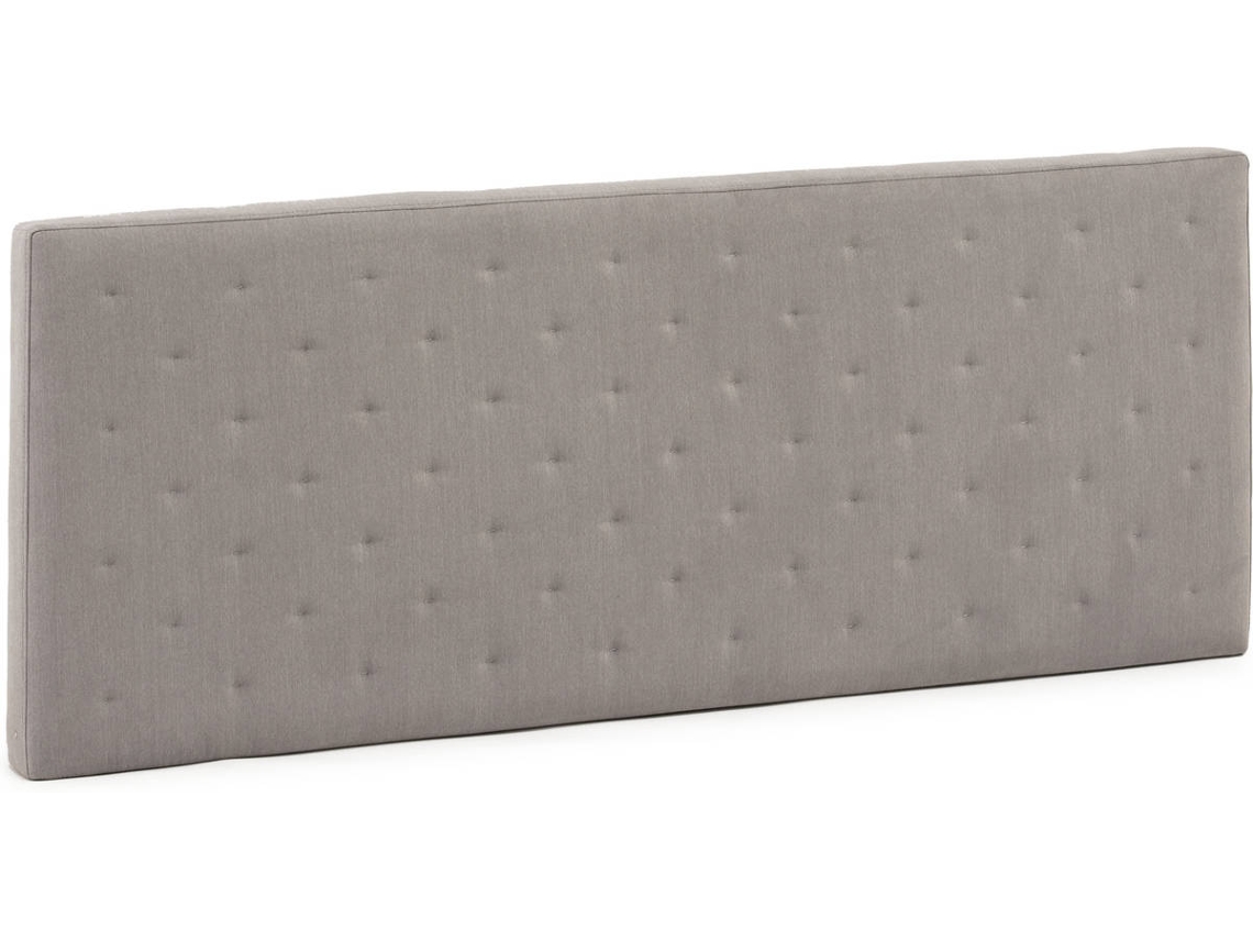 Cabecero de Cama MARCKONFORT Malta Capitone (Gris - 140 x 60 x 8 cm)