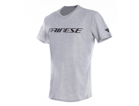 Camiseta de Hombre para Motociclismo DAINESE Logo Gris (XS)