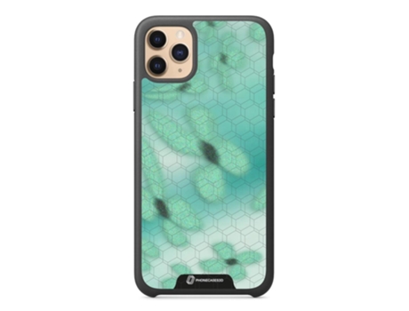 Funda Móvil Oficial Protector para iPhone 11 Pro Max PHONECASES3D Piel Sintética Negro