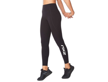 Leggings de Mujer 2XU Mallas Compresión Form Stash Hi Negro (L)