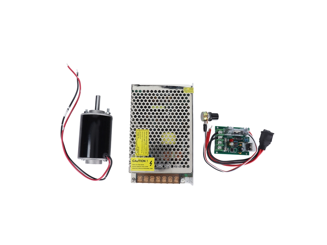 Motor De Ímã Permanente Dc Eixo Curto Alto Speed Controle 30w 24v 7000rpm Xd‑3420
