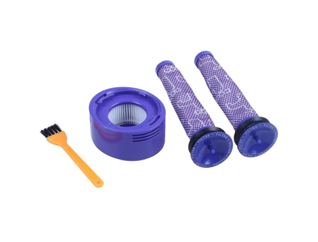Pós-filtros para aspiradores sem fio dyson v8 v7 (pacote com 3)